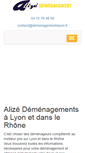Mobile Screenshot of demenagementslyon.fr